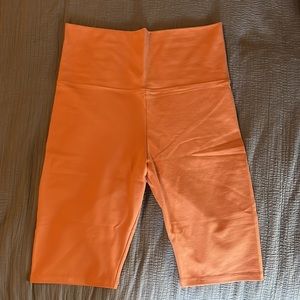 Orange sherbet bike shorts - Clad and Cloth